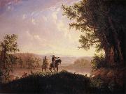 Thomas Mickell Burnham The Lewis and Clark Expedition USA oil painting artist